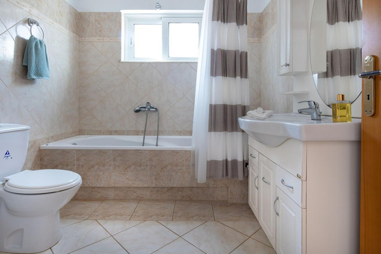 Bathroom, Iconic Villa with private pool and sea view, Crete