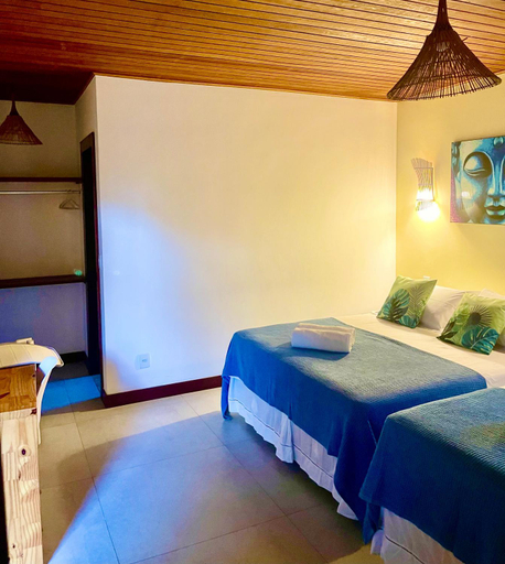Bedroom 2, Maui Maui Wellness- Taipu de Fora - Barra Grande, Maraú