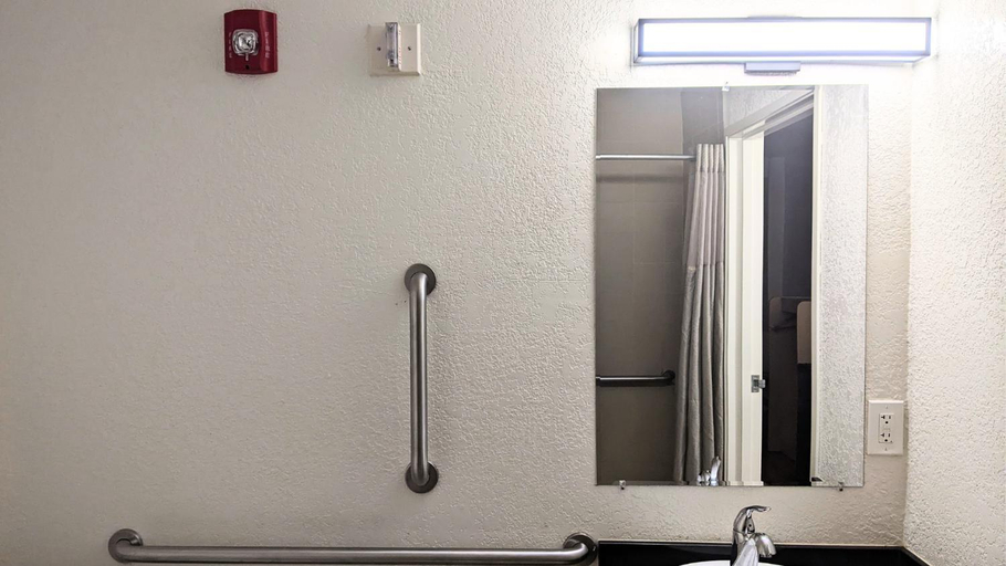 Bathroom 4, Motel 6 Ogden, UT- Downtown, Weber