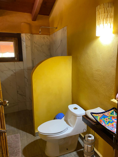 Bathroom 3, Hotel Restaurante Mi Jardin Troncones, La Union