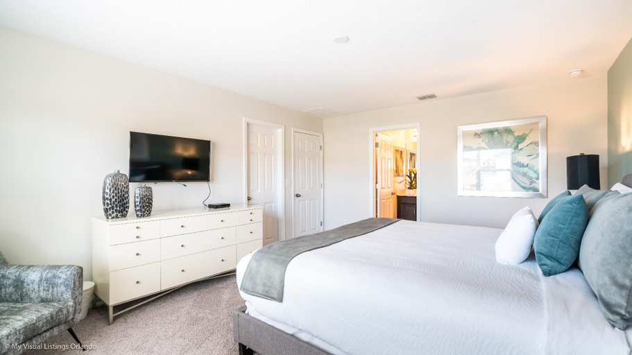 Bedroom 3, Beautiful Furnished Townhome w/ Private Pool!, Osceola