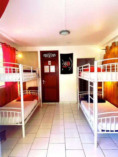Bedroom 3, Auberge K-WAN Hostel - Proche Plages, Deshaies