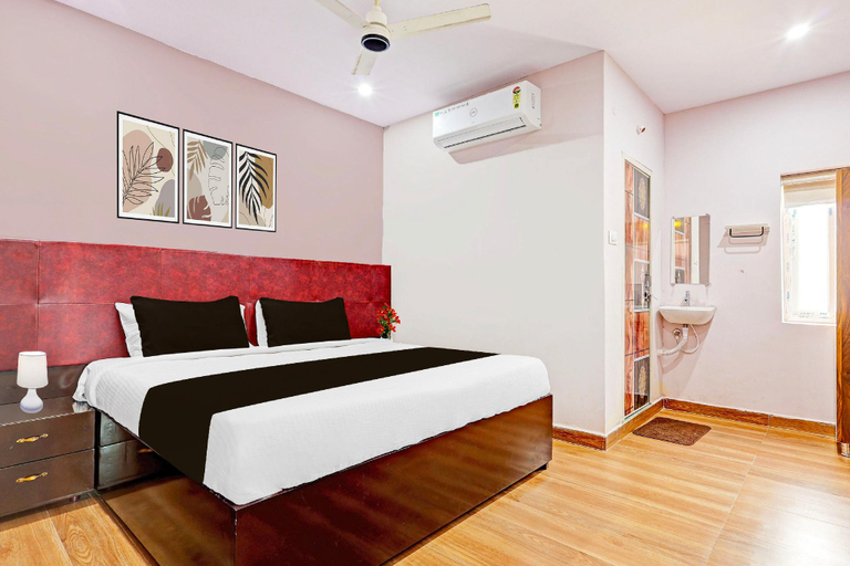 Bedroom 3, OYO Hotel O Ramarvapadu Near ESI Hospital, Krishna