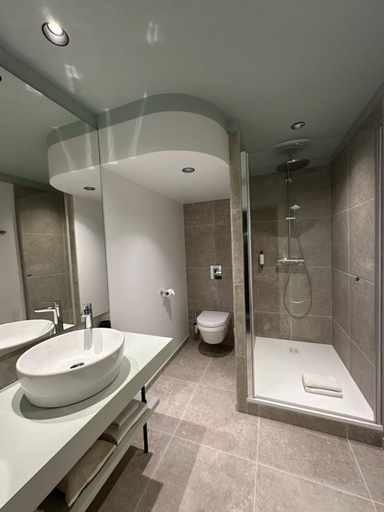 Bathroom 3, Logis Hotel Darcy Dijon Centre, Côte-d'Or
