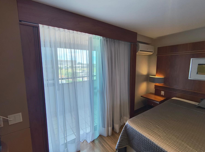Bedroom 3, Flat particular com varanda, garagem e wi-fi no Hotel Grand Mercure, Brasília