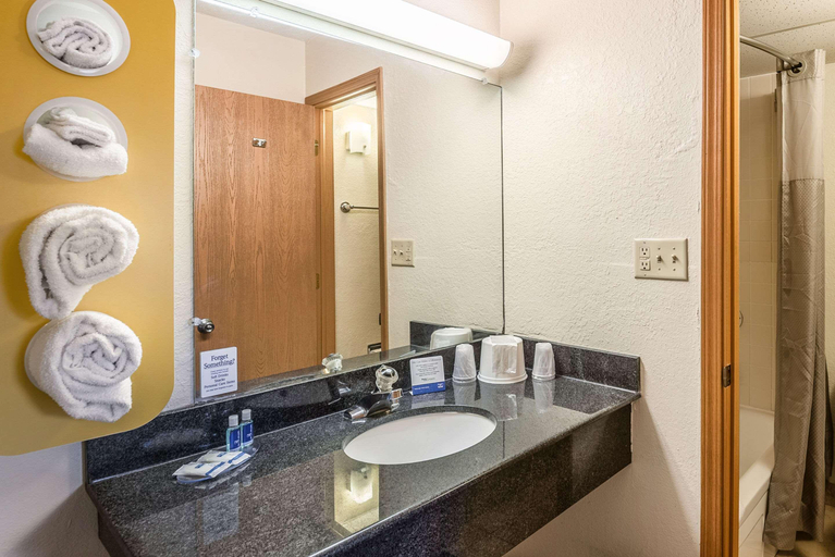 Bathroom 4, Rodeway Inn Dubuque, Dubuque