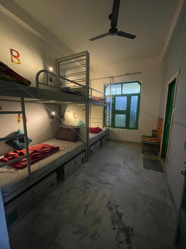 Bedroom 2, Art Bliss Rishikesh - Yoga Hostel & Cafe, Garhwal