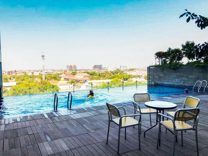Food & Drinks, Compact Studio Apt Tamansari Papilio By Travelio, Surabaya
