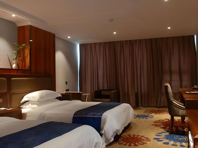 Bedroom 2, Mingdu Gloria Plaza Hotel Qingdao, Qingdao
