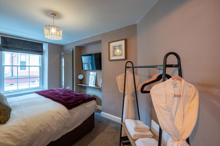 Bedroom 1, At Home Apartments, Shropshire