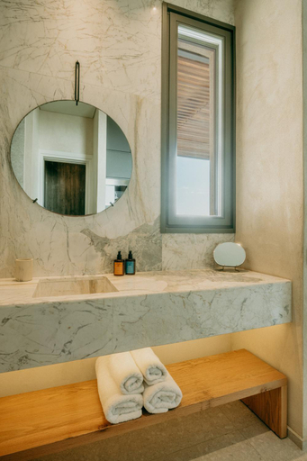 Bathroom 4, Santorini Sky, Luxury Resort, South Aegean