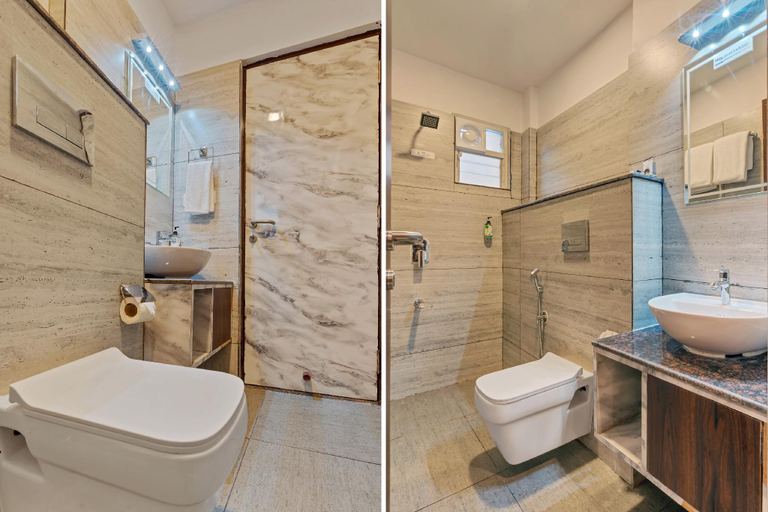 Bathroom 4, Treebo The Aura, Cuttack