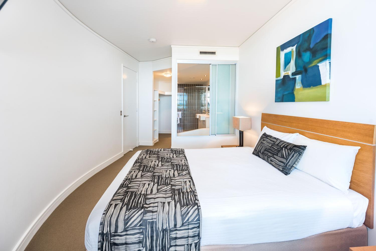 Bedroom 3, Manta Apartments Bargara, Burnett  - Pt A