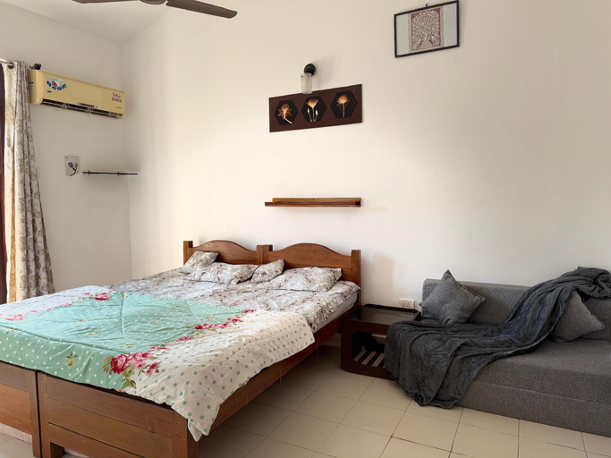 Bedroom 3, 2Bhk Apartment in Candolim, North Goa
