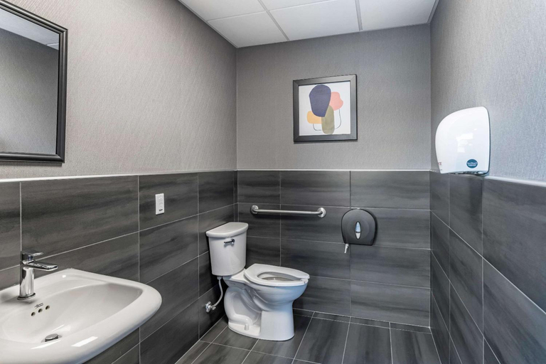 Bathroom 4, Quality Hotel & Conference Centre, Madawaska