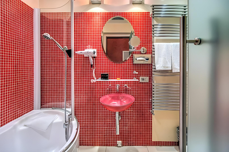 Bathroom 4, La Griffe Hotel Roma, Rome