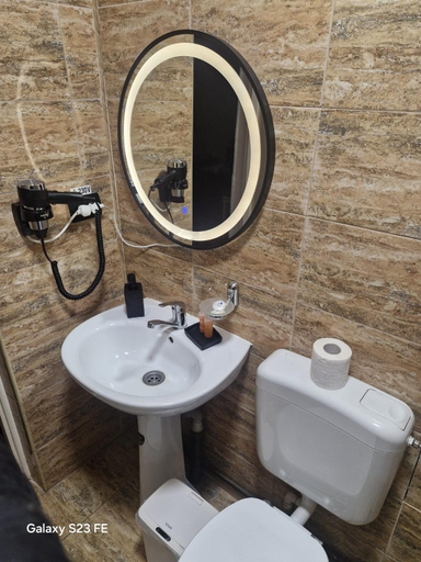 Bathroom, PENSIUNEA CRISTINA, Toplita