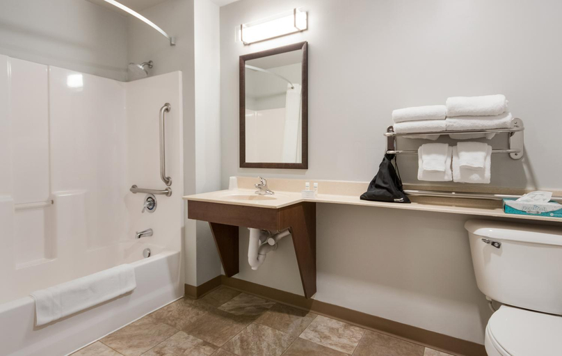 Bathroom 4, My Place Hotel Bozeman, Gallatin
