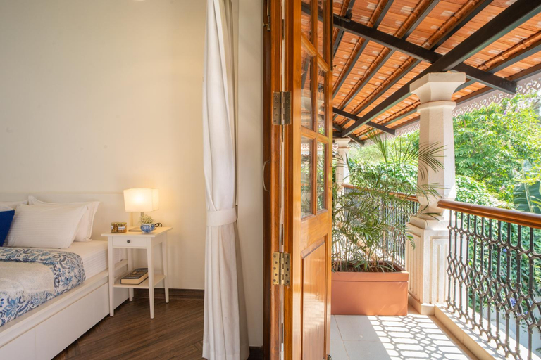 Bedroom 3, ELIVAAS Signature 4 BHK with Pvt Pool in Arpora - Lumin, North Goa