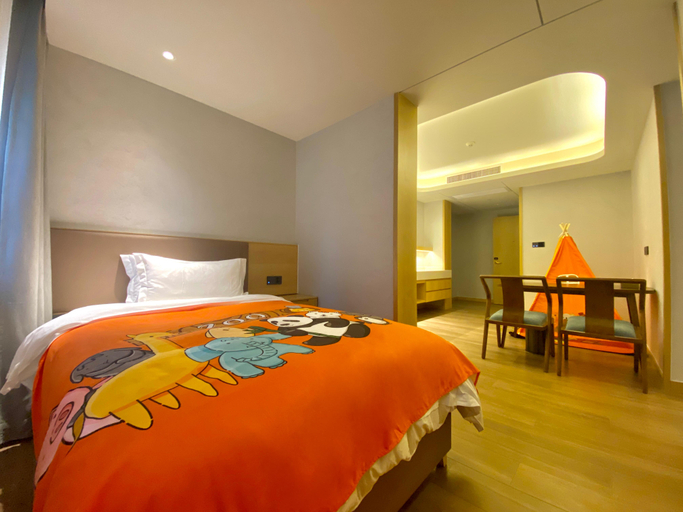 Bedroom 2, Madison Hotel Xianyang Zhuquan Road Wanda Plaza, Xianyang