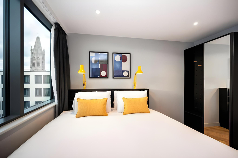 Bedroom 2, Staycity Aparthotels Dublin City Quay, Dublin