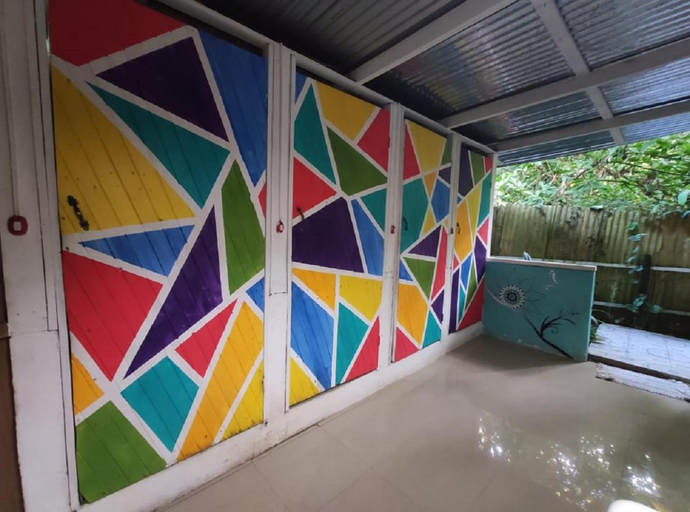 Bathroom 3, Madre Selva Hostel, Talamanca
