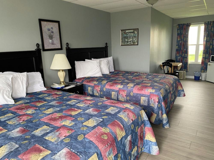 Bedroom 2, Hotel-Motel Le Panorama, Le Rocher-Percé