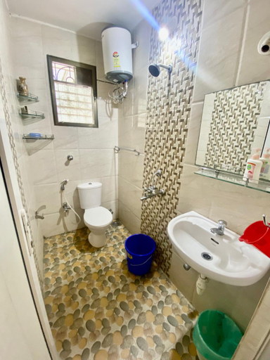 Bathroom 3, Luxurious 2bhk Serviced Apartment Benaulim Goa, South Goa