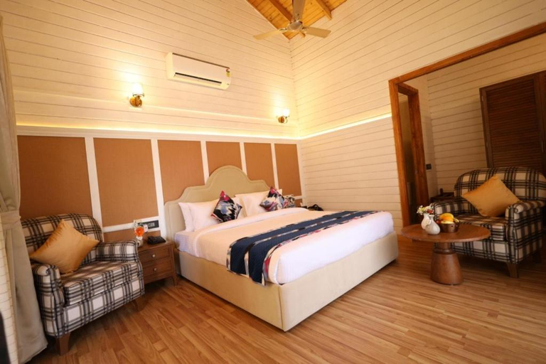 Bedroom 3, Foxoso Aaristo Baga Beach Resort, North Goa