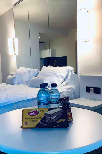 Bedroom 2, Sea-view Studio Apartment in Orbi City, Batumi