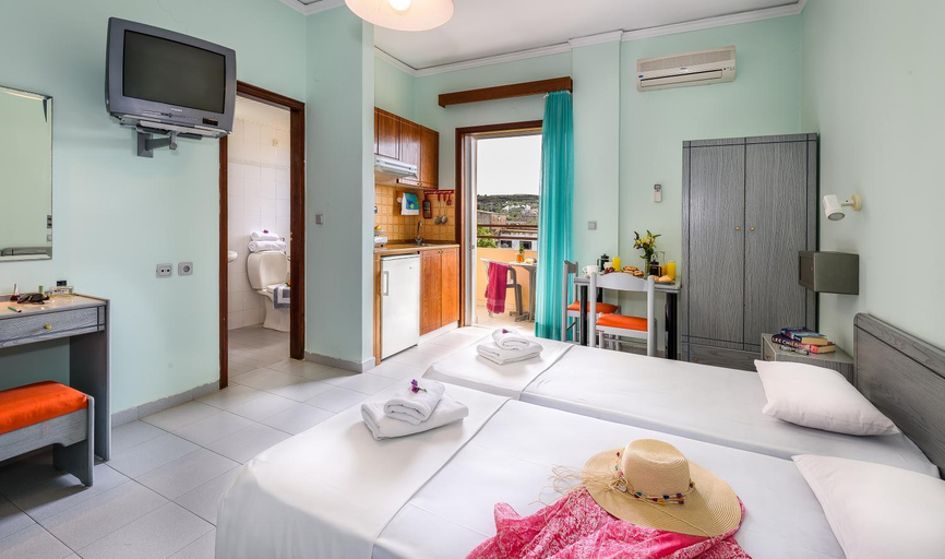 Bedroom 2, Louladakis Apartments, Crete