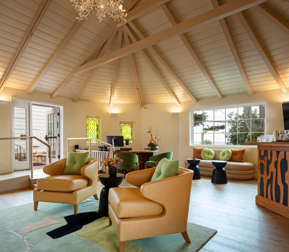Public Area, Carmel Beach Hotel, Monterey