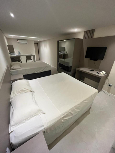 Bedroom 2, Flat Frente Mar em Cabo branco - Ambassador, João Pessoa
