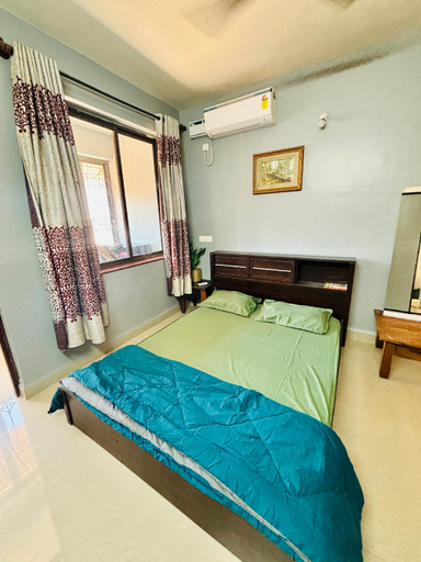 Bedroom 2, Luxurious 2bhk Serviced Apartment Benaulim Goa, South Goa