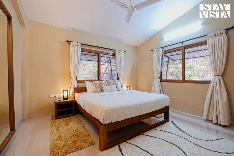 Bedroom 3, StayVista at Casa Chalora, North Goa