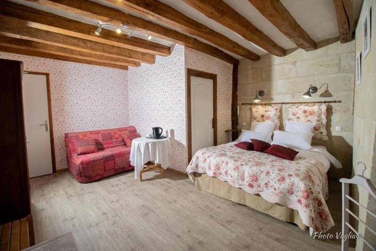 Bedroom 2, Auberge Le Colombien - Hotel et Restaurant, Indre-et-Loire
