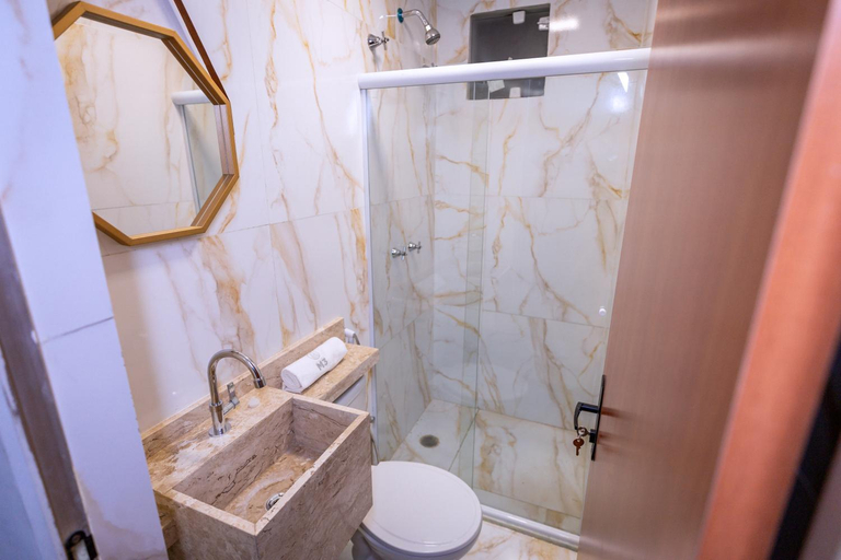 Bathroom, M3 Studio Hotel by Concavus, Camaçari