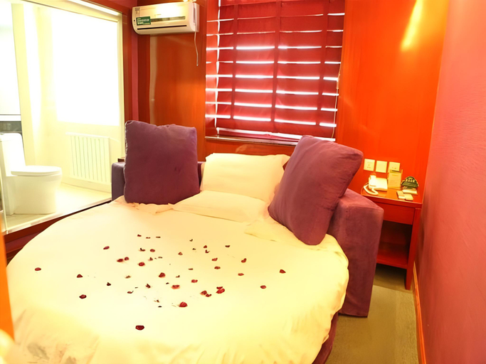 Bedroom, GreenTree Inn Lanzhou Yantan High-tech Zone Nanhe Road Business Hotel, Lanzhou