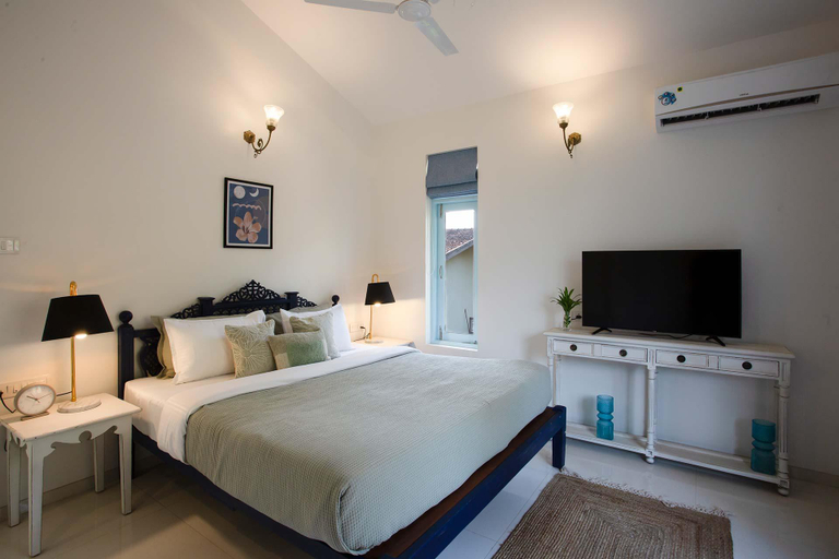 Bedroom 3, StayVista at Mediterranean Bliss with Sky Deck, North Goa