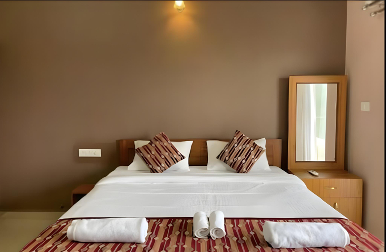 Bedroom 2, Rightstay Studios  Beirmar Complex Baga Titos Lane, North Goa