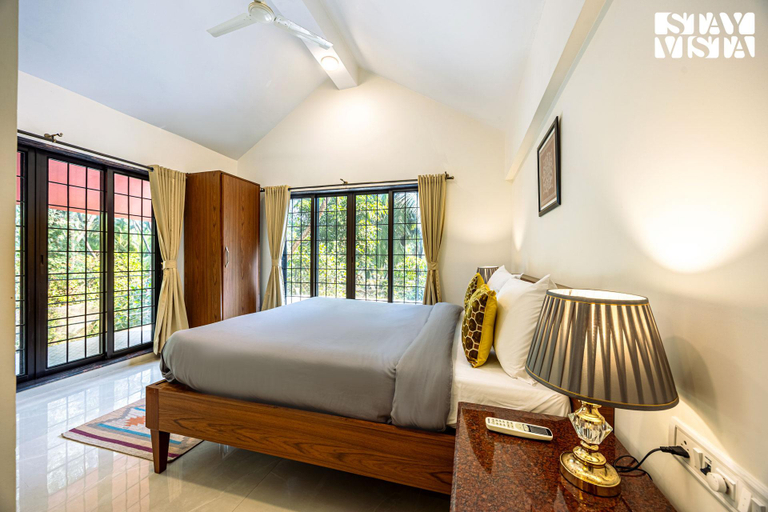 Bedroom 1, The West Wind by VEO - Part of StayVista, South Goa