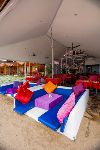 Restaurant 2, Om Sai Beach Huts, South Goa