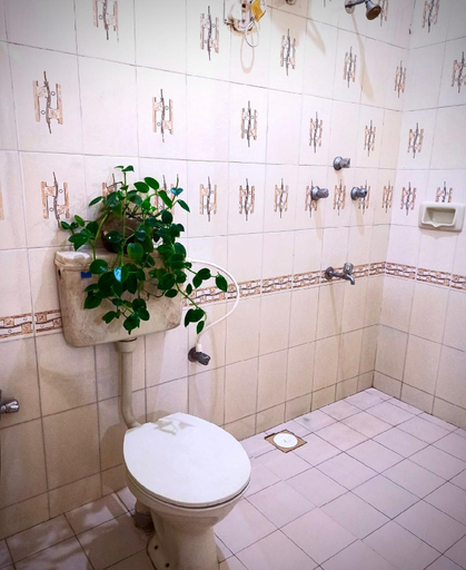 Bathroom 3, Anjunapalms GuestHouse, North Goa
