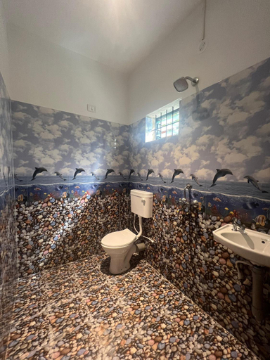 Bathroom 3, Whoopers Party Hostel, Palolem, South Goa