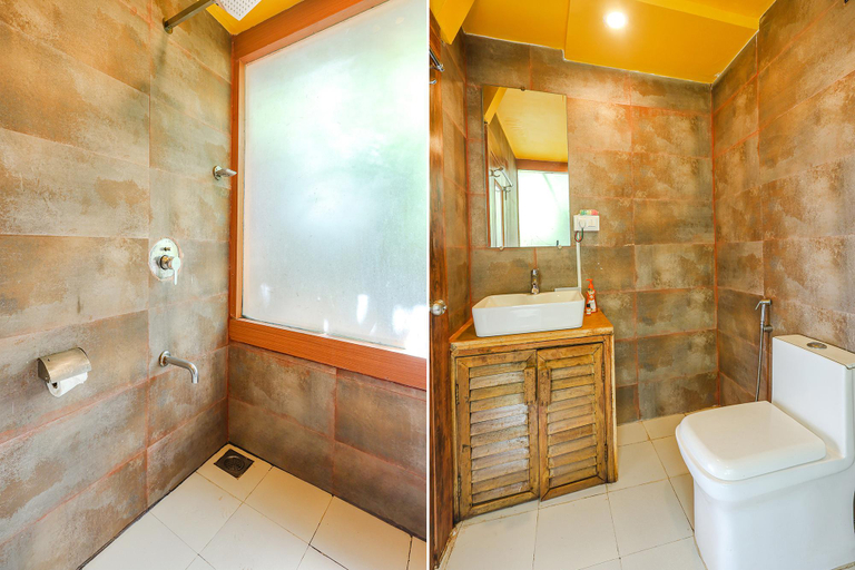 Bathroom 3, FabHotel Amazonika Boutique Resort, North Goa