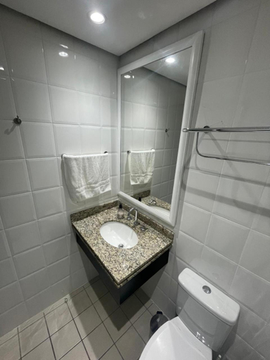 Bathroom 2, The Palace Flat Moema particular, São Paulo