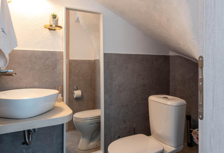 Bathroom 4, Hill & Sea View Villas, South Aegean