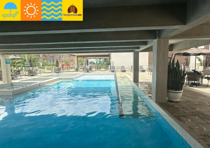 Sport & Beauty 2, Spazzio diRoma com acesso ao Acqua Park - Temporada CN, Caldas Novas