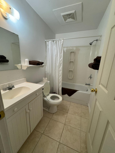Bathroom, The Fundy Rocks Resort, Albert