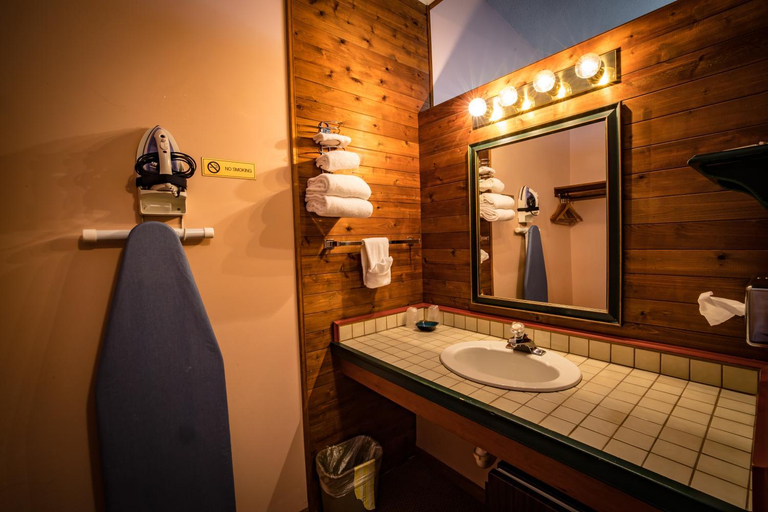 Bathroom 2, Riverside Motel, Sawyer